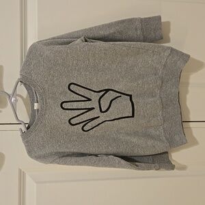 4T - #4 Custom Gray Sweatshirt